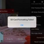 dji – card error -solved